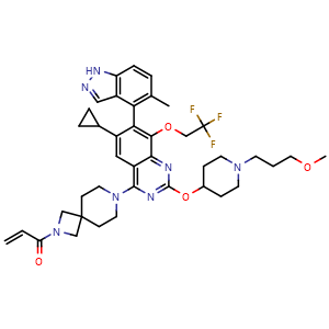 Chemical structure of ASP2453 , CAS 2241719-73-1, AChemBlock Y230355
