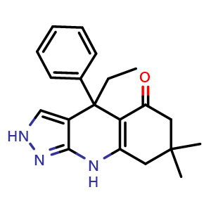 Chemical structure of (Rac)-BRD0705 , CAS 1597440-03-3, AChemBlock Y230382