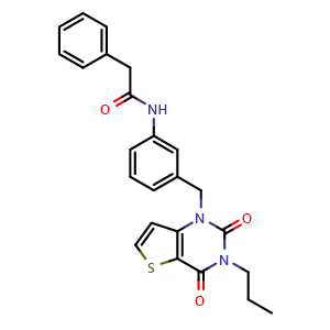 Chemical structure of FEN1-IN-SC13 , CAS 2098776-03-3, AChemBlock Y230409