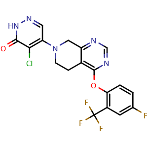 Chemical structure of Evifacotrep , CAS 2413739-88-3, AChemBlock Y230410