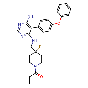Chemical structure of TL-895 , CAS 1415823-49-2, AChemBlock Y230412