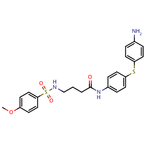 Chemical structure of BI-6C9 , CAS 791835-21-7, AChemBlock Y230417