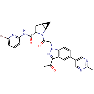Chemical structure of Complement factor D-IN-2 , CAS 1903742-34-6, AChemBlock Y230425