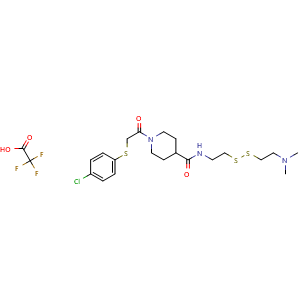 Chemical structure of 6H05 (TFA) , CAS 2061344-88-3, AChemBlock Y230427