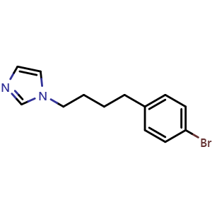Chemical structure of Heme Oxygenase-1-IN-1 , CAS 1093058-52-6, AChemBlock Y230443