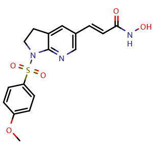 Chemical structure of MPT0B390 , CAS 1817802-18-8, AChemBlock Y230472