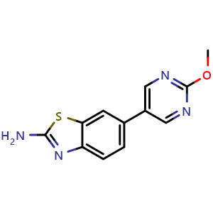 Chemical structure of FTO-IN-3 , CAS 2585198-87-2, AChemBlock Y230486