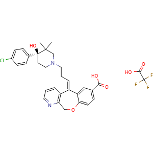 Chemical structure of MLN-3897 TFA , AChemBlock Y230490