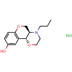 Chemical structure of (+)-PD 128907 hydrochloride , CAS 300576-59-4, AChemBlock Y230496