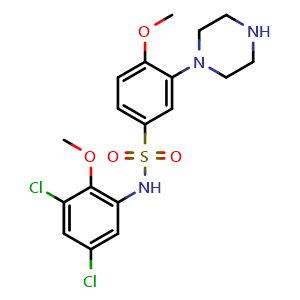 Chemical structure of SB399885 hydrochloride , CAS 402713-80-8, AChemBlock Y230511