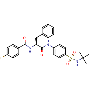 Chemical structure of USP30 inhibitor , CAS 2242582-40-5, AChemBlock Y230517