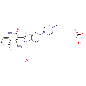 Dovitinib lactate hydrate