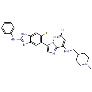 Chemical structure of IRE1 , CAS 2328097-41-0, AChemBlock Y230529