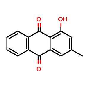 Chemical structure of Pachybasin , CAS 2549-78-2, AChemBlock Y230547