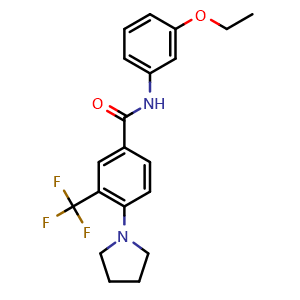 Chemical structure of RO 5212773 , CAS 1110781-88-8, AChemBlock Y230551