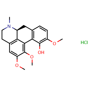 Chemical structure of (+)-Isocorydine hydrochloride , CAS 13552-72-2, AChemBlock Y230592
