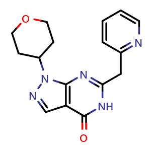 Chemical structure of Osoresnontrine , CAS 1189767-28-9, AChemBlock Y230608