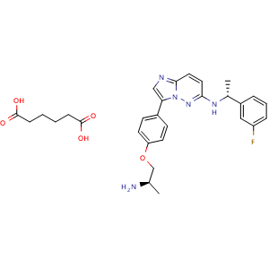 Chemical structure of Taletrectinib , CAS 1505515-69-4, AChemBlock Y230635