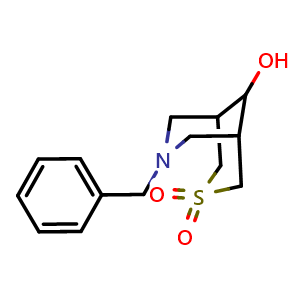 7-benzyl-9-hydroxy-3-thia-7-azabicyclo[3.3.1]nonane 3,3-dioxide