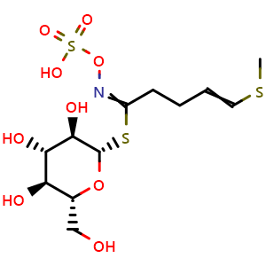 Chemical structure of Glucoraphasatin , CAS 28463-23-2, AChemBlock Y230687