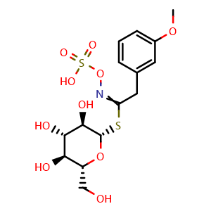 Chemical structure of Glucolimnanthin , CAS 111810-95-8, AChemBlock Y230688