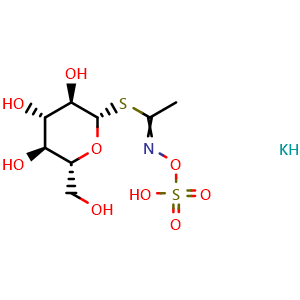 Chemical structure of Potassium glucocapparin , CAS 15592-33-3, AChemBlock Y230689