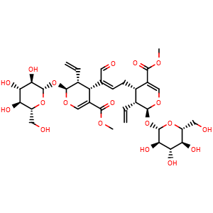 Chemical structure of (Z)-Aldosecologanin , CAS 82474-97-3, AChemBlock Y230733