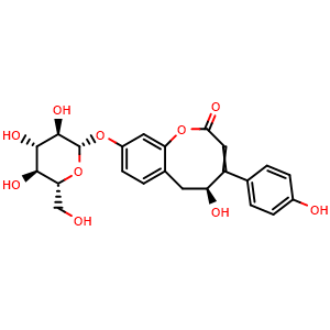 Chemical structure of Specioside B , CAS 126589-95-5, AChemBlock Y230737