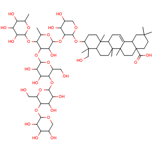 Chemical structure of Dipsacussaponin C , CAS 152406-43-4, AChemBlock Y230758