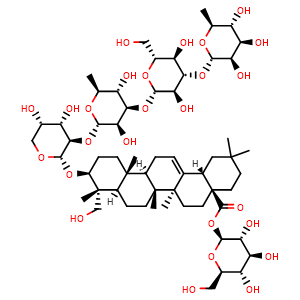 Chemical structure of Japondipsaponin E1 , CAS 175586-66-0, AChemBlock Y230759
