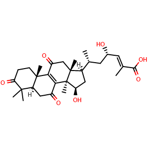 Chemical structure of Hainanic acid B , CAS 1637737-46-2, AChemBlock Y230770
