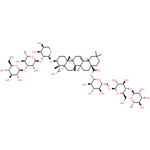Chemical structure of Patrinia saponin H3 , CAS 197013-75-5, AChemBlock Y230779