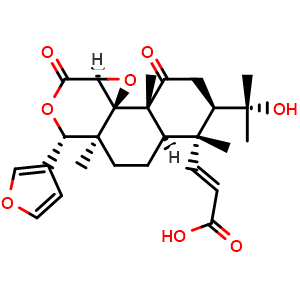 Chemical structure of (E)-Obacunonic acid , CAS 1961237-40-0, AChemBlock Y230790