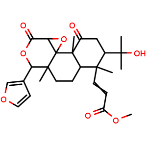 Chemical structure of Methyl obacunoate , CAS 751-48-4, AChemBlock Y230792