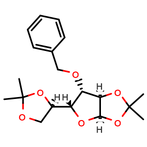 (3aR,5R,6S,6aR)-6-(benzyloxy)-5-((R)-2,2-dimethyl-1,3-dioxolan-4-yl)-2,2-dimethyltetrahydrofuro[2,3-d][1,3]dioxole