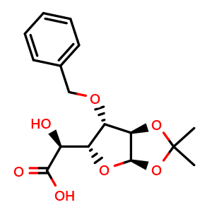 (S)-2-((3aR,5R,6S,6aR)-6-(benzyloxy)-2,2-dimethyltetrahydrofuro[2,3-d][1,3]dioxol-5-yl)-2-hydroxyacetic acid