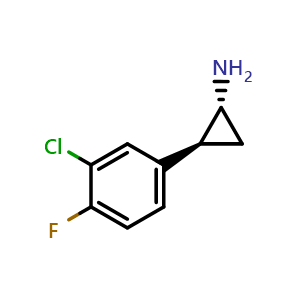 (1R,2S)-2-(3-Chloro-4-fluorophenyl)cyclopropylamine