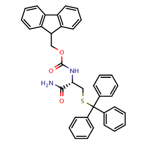 (9H-fluoren-9-yl)methyl N-[(1S)-1-carbamoyl-2-[(triphenylmethyl)sulfanyl]ethyl]carbamate