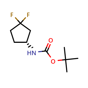(R)-tert-butyl 3,3-difluorocyclopentylcarbamate
