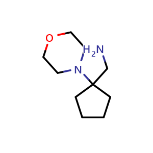 1-(4-morpholinyl)cyclopentanemethanamine