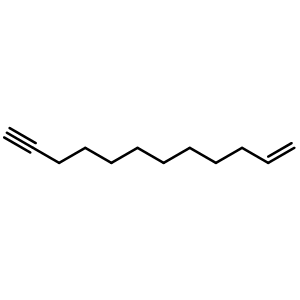 Chemical structure of 1-Dodecen-11-yne , CAS 104634-45-9, AChemBlock Y231028