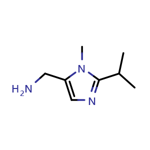 1-methyl-2-(1-methylethyl)-1H-imidazole-5-methanamine