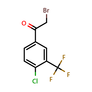 2-Bromo-4'-chloro-3'-(trifluoromethyl)acetophenone