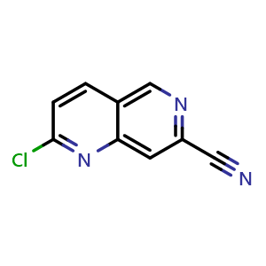 2-chloro-1,6-naphthyridine-7-carbonitrile