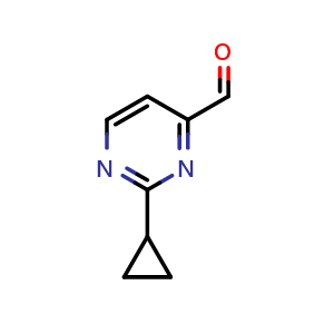 2-Cyclopropylpyrimidine-4-carbaldehyde