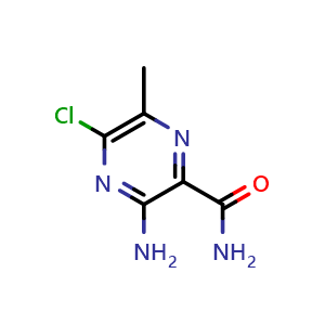 3-amino-5-chloro-6-methylpyrazine-2-carboxamide