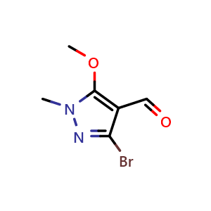 3-Bromo-5-methoxy-1-methyl-1H-pyrazole-4-carbaldehyde