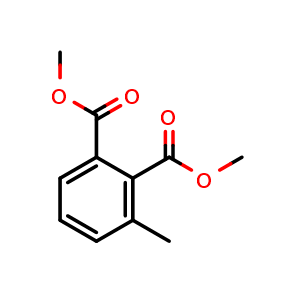 Chemical structure of 3-methyl-phthalic acid dimethyl ester , CAS 21483-46-5, AChemBlock Y231210