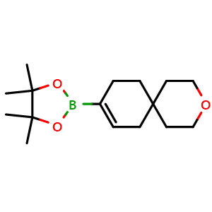 4,4,5,5-tetramethyl-2-(3-oxaspiro[5.5]undec-8-en-9-yl)-1,3,2-dioxaborolane
