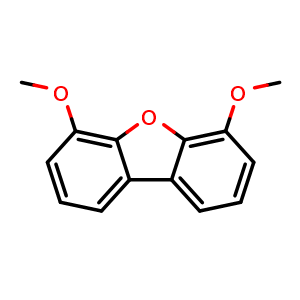 Chemical structure of 4,6-dimethoxydibenzofuran , CAS 107410-08-2, AChemBlock Y231228